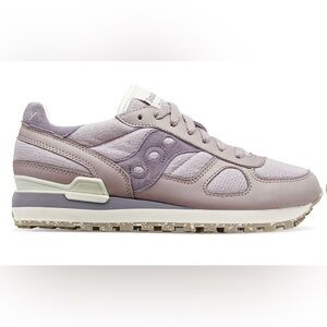 NEW WOMENS SAUCONY Shadow Original Sneakers W11 UK 9 EUR 43 CM 27.5 purple cream